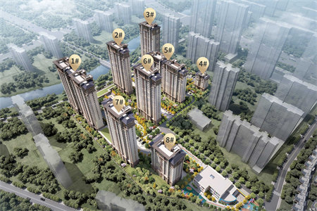 园博御园3室2厅1卫带车库分期毛坯房带车库